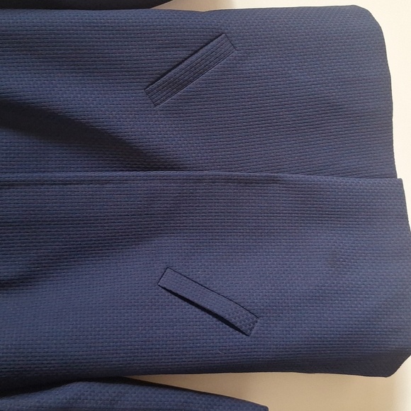 Women's Navy Lightweight Jacket/Coat Size Medium - Picture 5 of 11